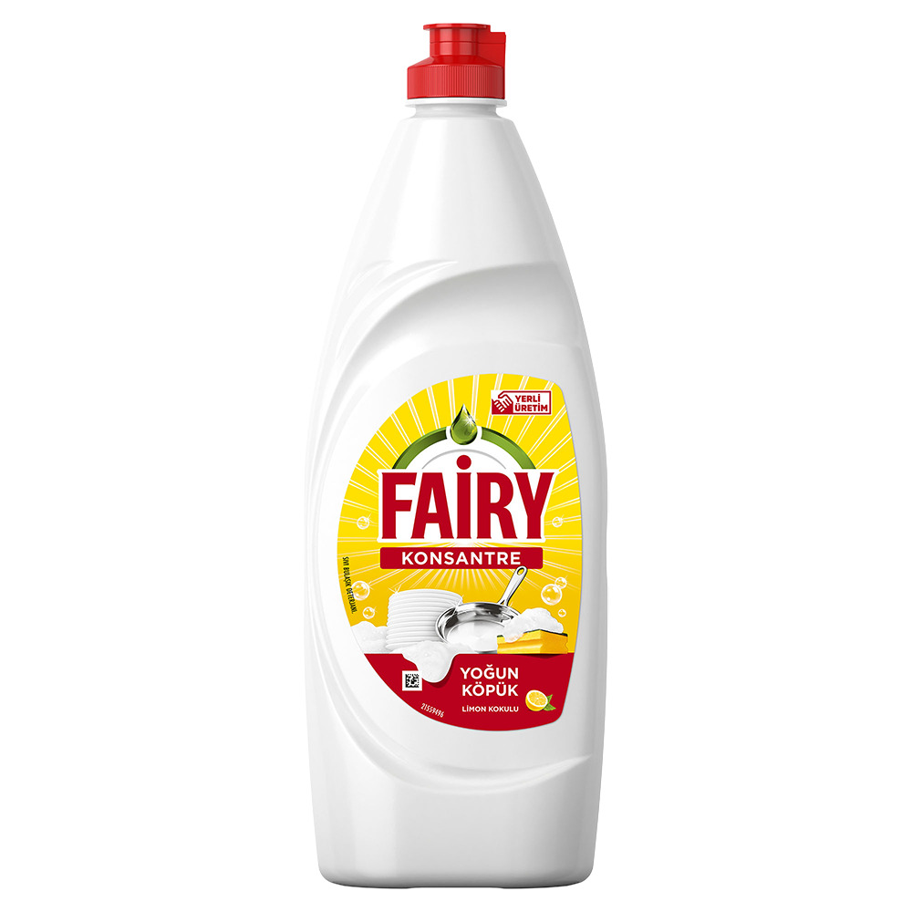 Fairy Limonlu Sıvı Bulaşık Deterjanı 650 Ml .