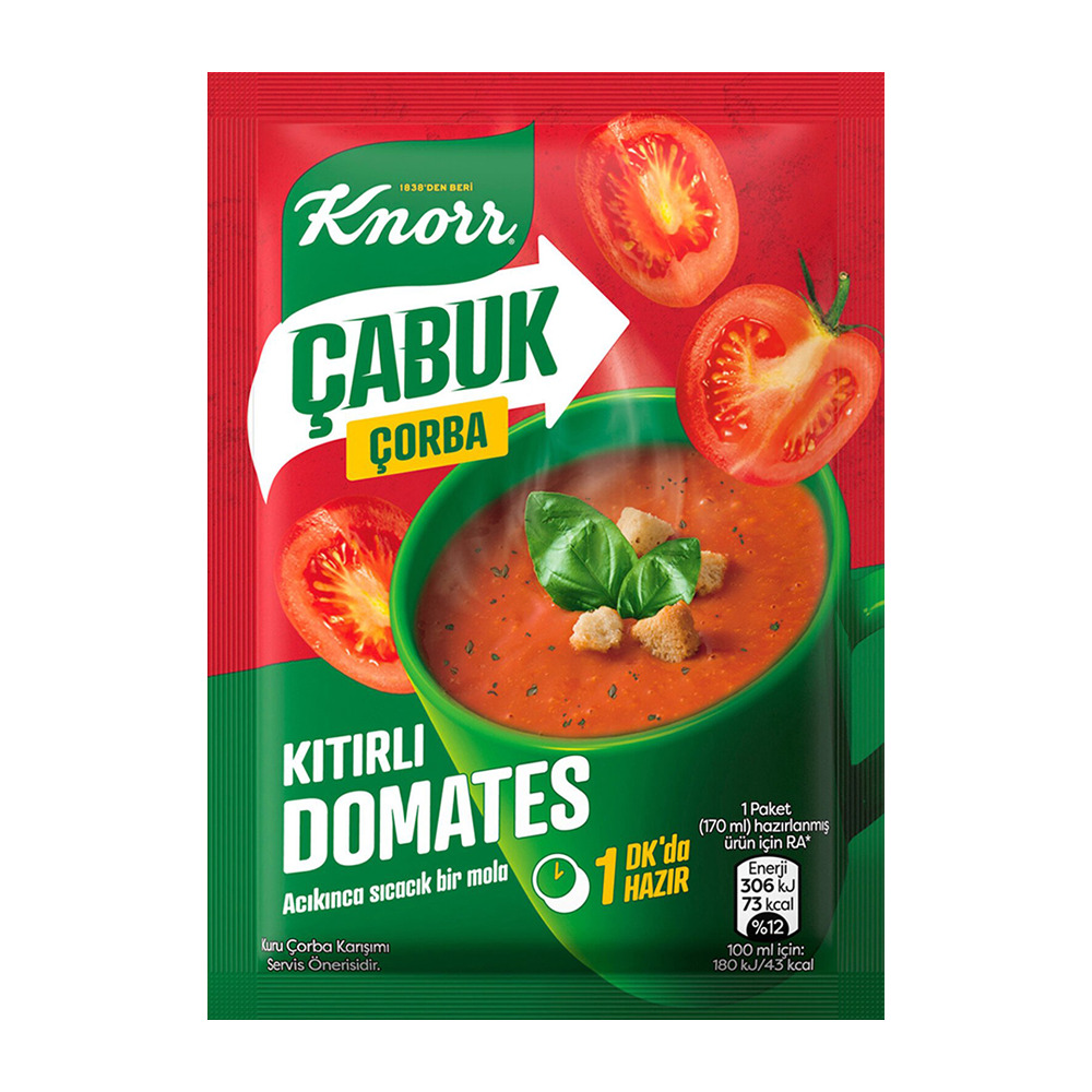 Knorr Kıtır Domates Çabuk Çorba 22 Gr.
