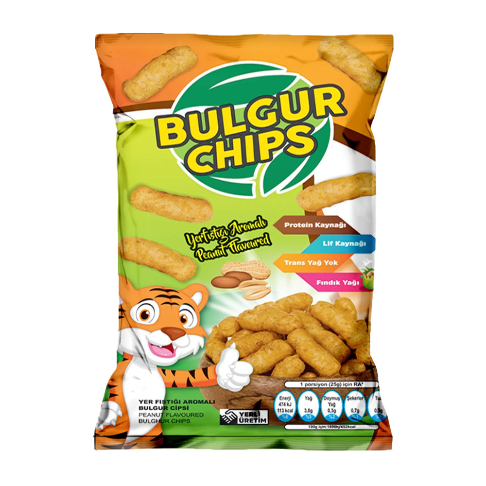 Bulgurum Bulgur Cips 35Gr Yerfıstığı Aromalı