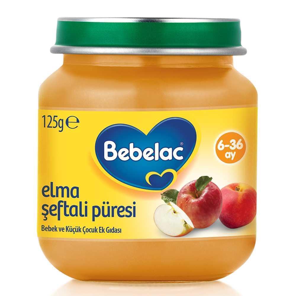 Bebelac Şeftali&Elma Püresi 125 Gr.