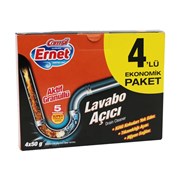 Ernet Lavabo Açıcı 4'lü 4*50Gr