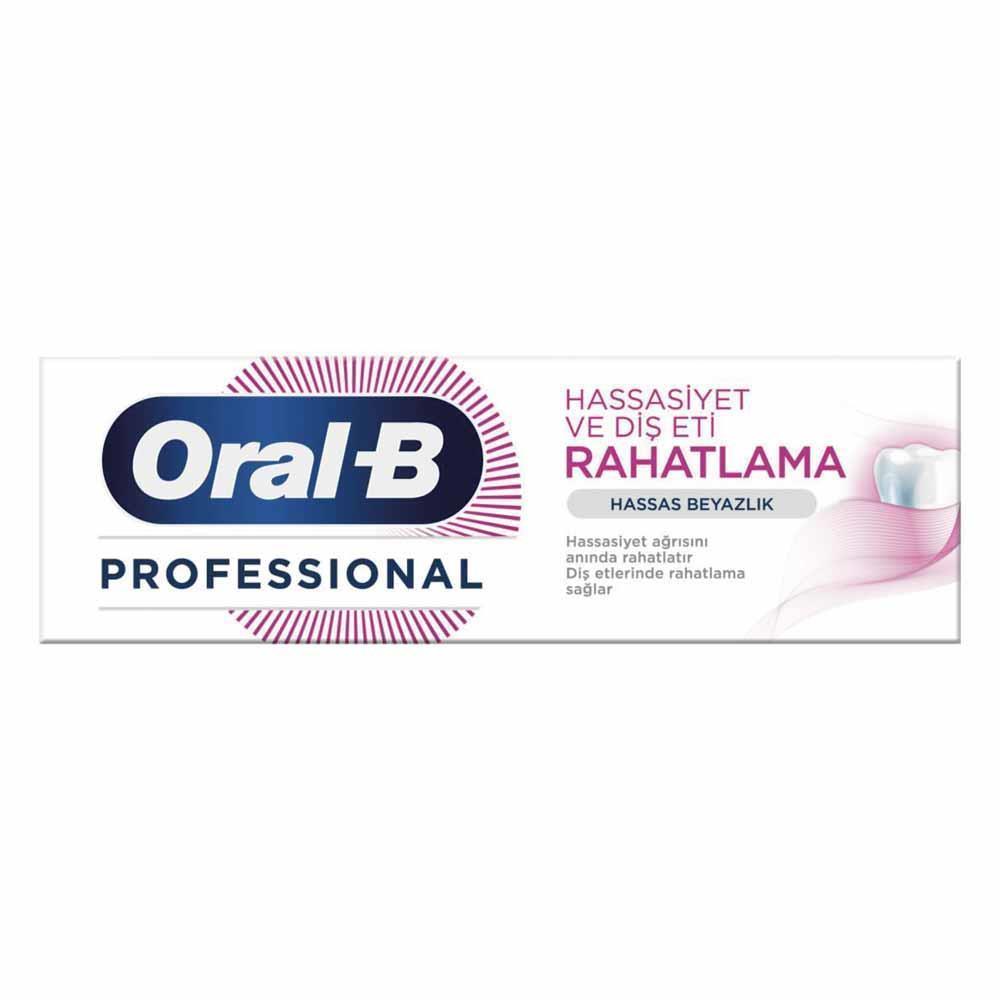 Oral-B Professional Hassasıyet & Diş Eti Hassas Beyazlık Rahatlama 75Ml