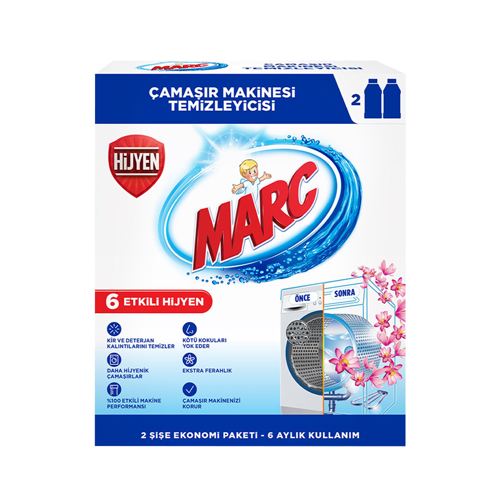 Marc Çamaşır Makinesi Temizleyici 500Ml Sıvı