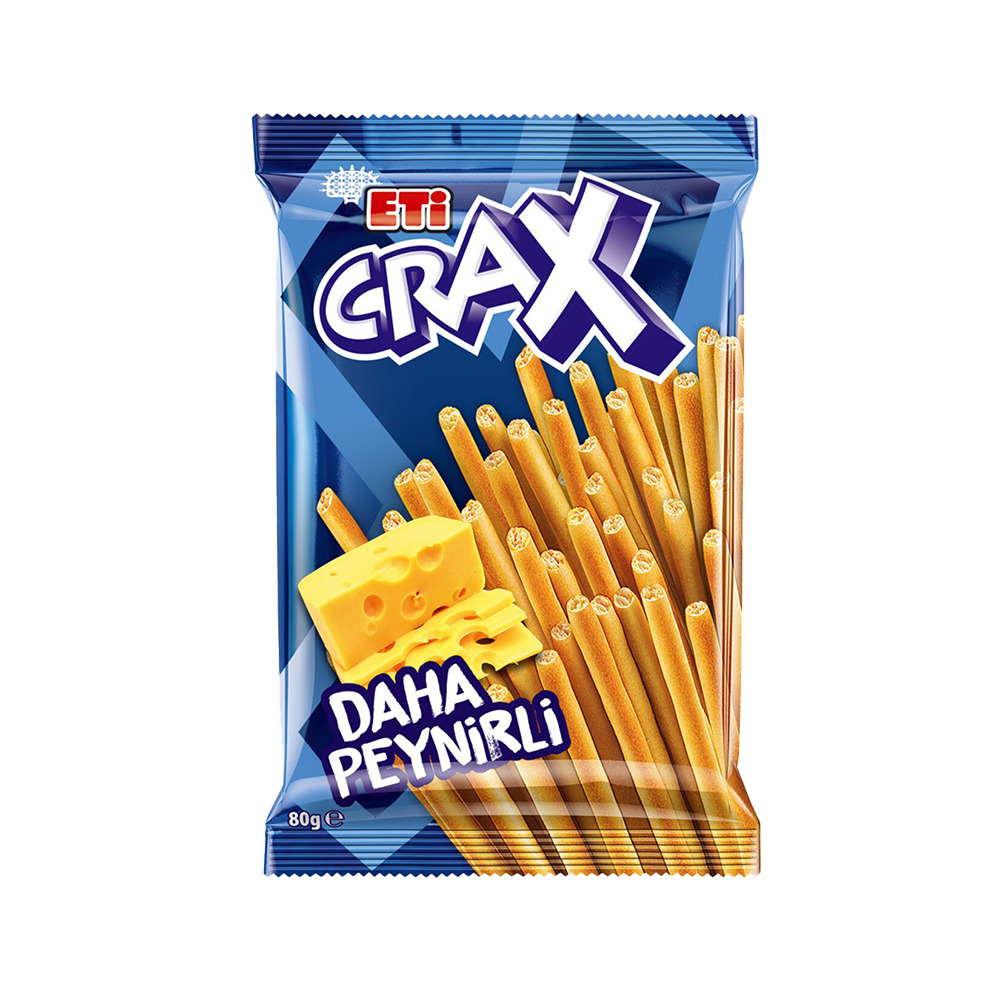 Eti Crax Daha Peynirli Çubuk Kraker 80 Gr 