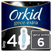 Orkid Ultra Ekstra Tekli Gece 6’lı