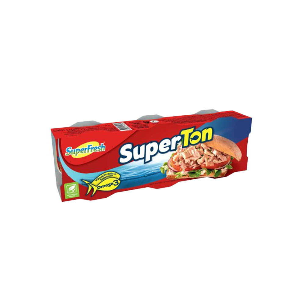 SuperTon Ton Balığı 3*75 Gr