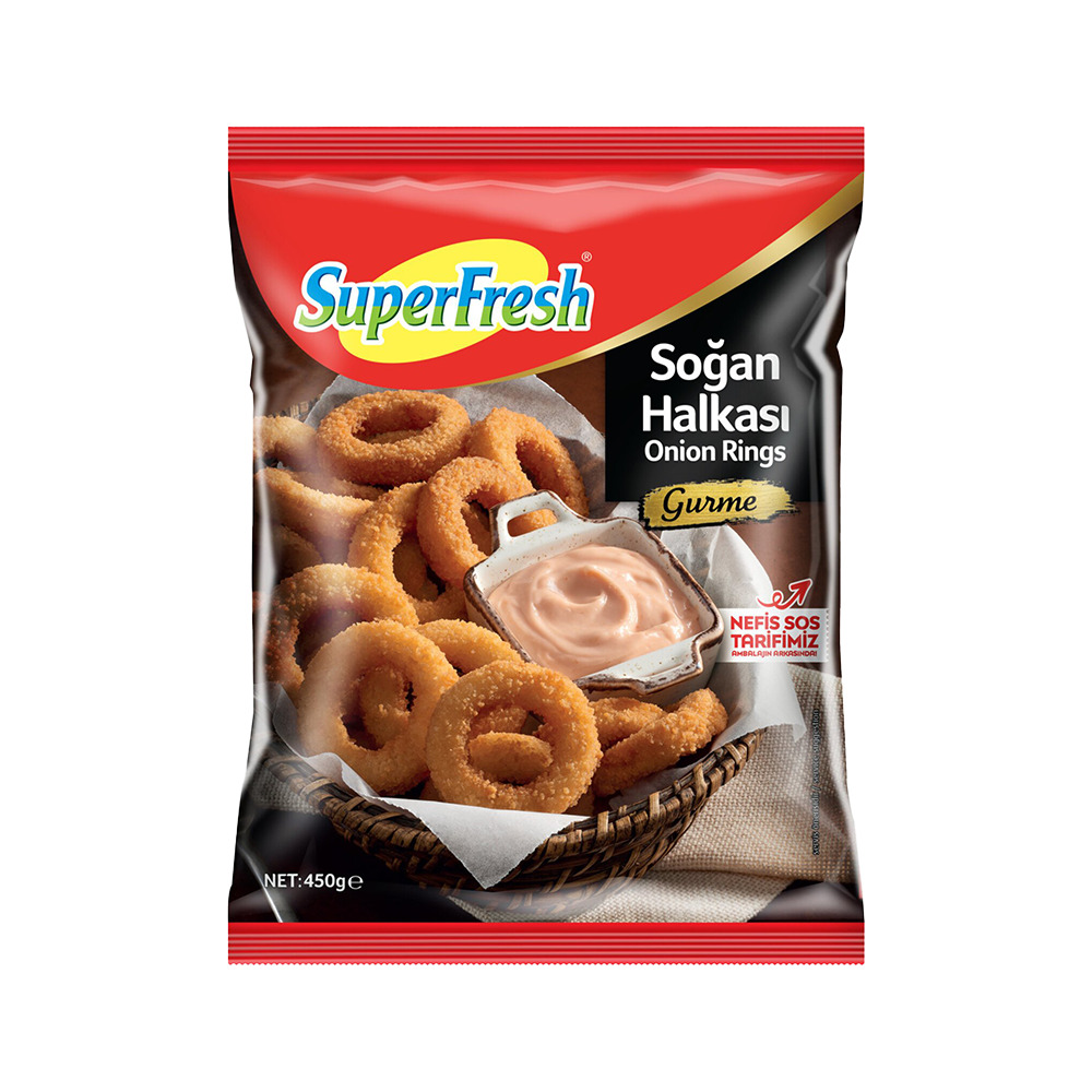 SuperFresh Soğan Halka 450 Gr Gurme