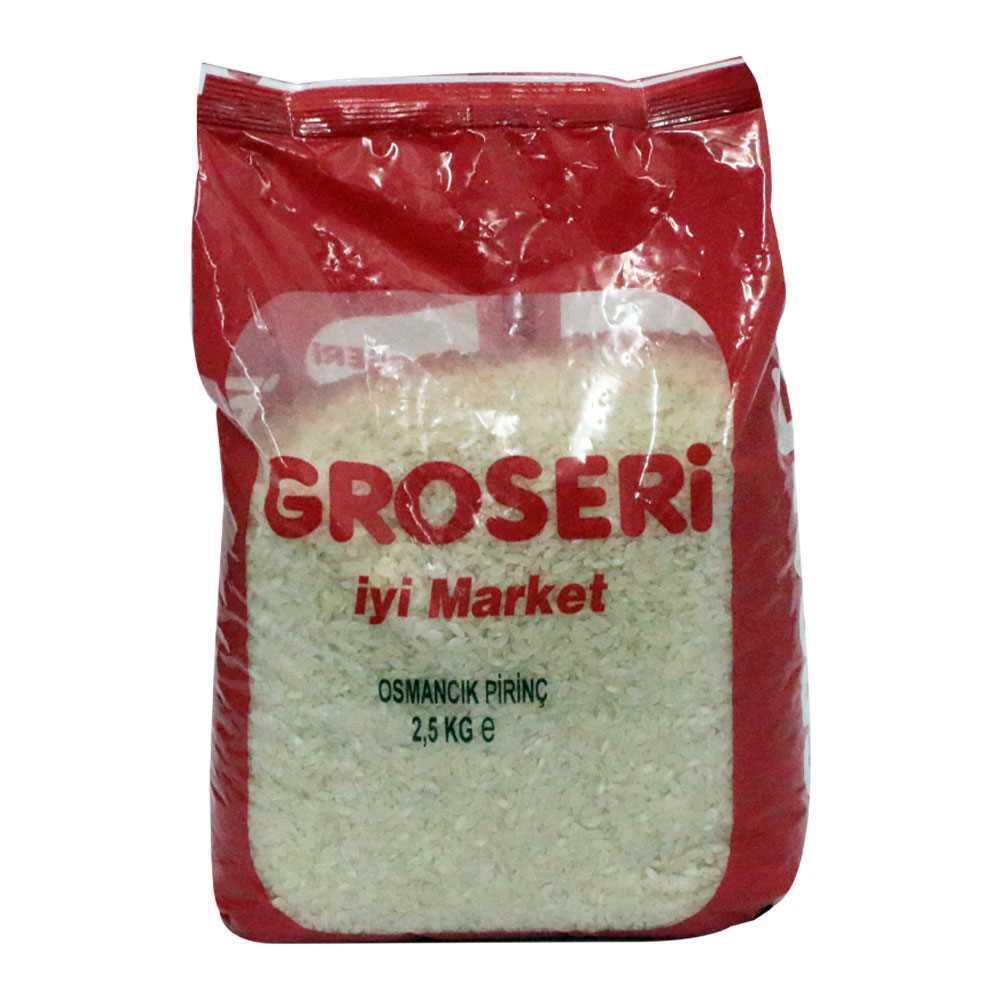 Groseri Osmancık Pirinç 2,5 Kg