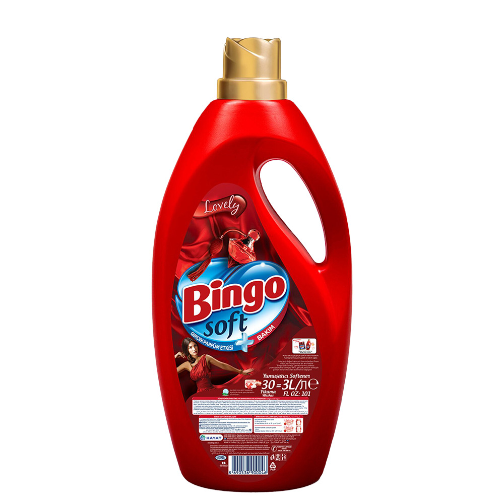 Bingo Soft Yumuşatıcı 3Lt Lovely