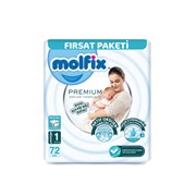 Molfix Oksijenli Yenidoğan Çocuk Beiz No:1 72*2 Fırsat