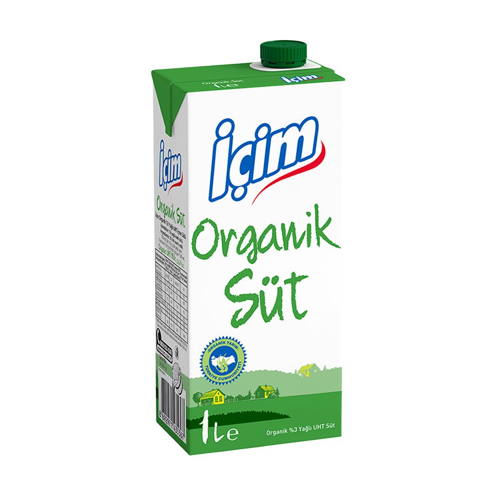 İçim Organik Süt 1Lt