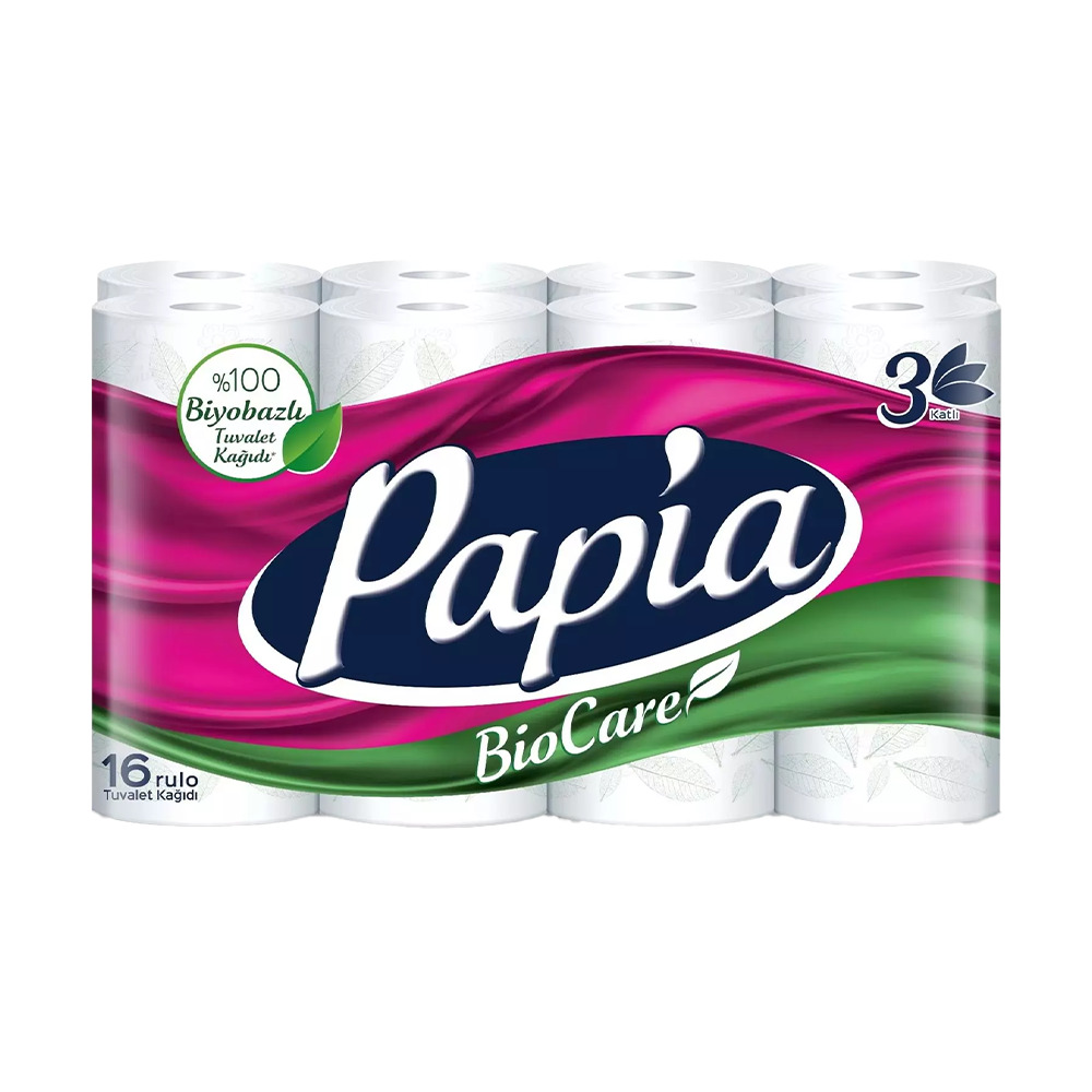 Papia Bio Care Tuvalet Kağıdı 16 Lı