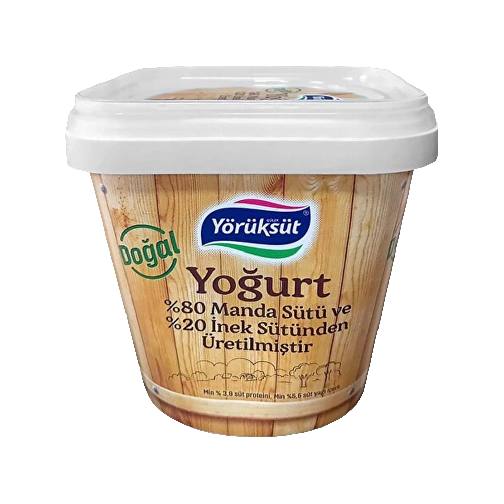 Yörüksüt %80 Manda Sütü %20 İnek Sütünden Üretilmiştir Yoğurt 1000Gr**