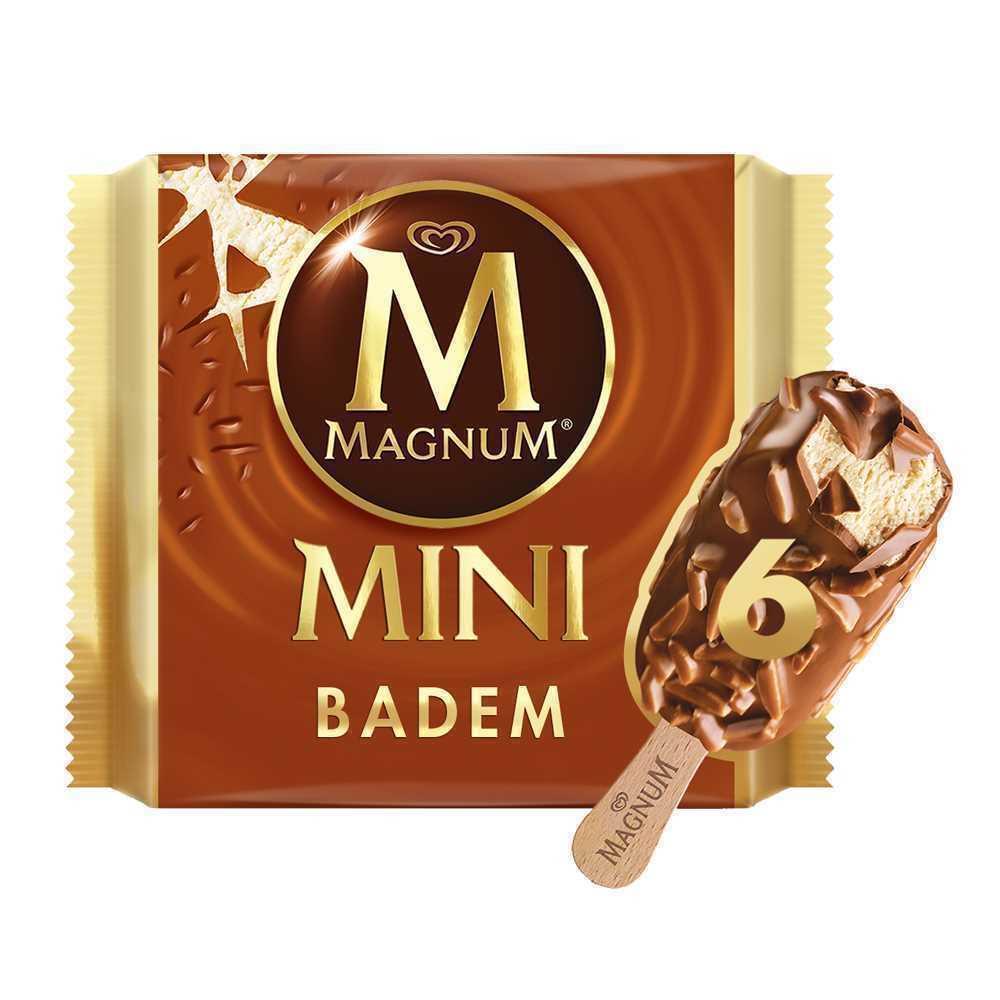 Magnum Mini Badem 6'lı Paket 345 Ml