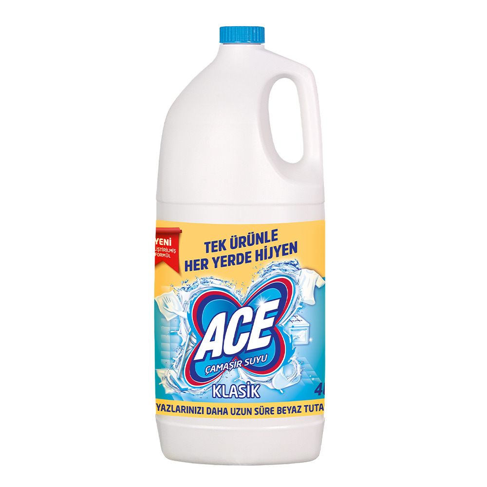 Ace Çamaşır Suyu Normal 4 Lt