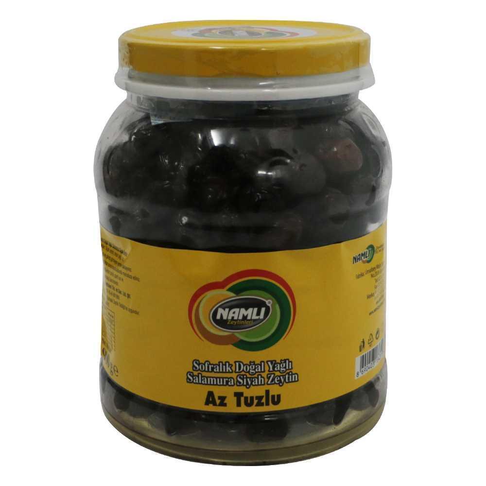 Namlı Salamura Siyah Zeytin 900Gr