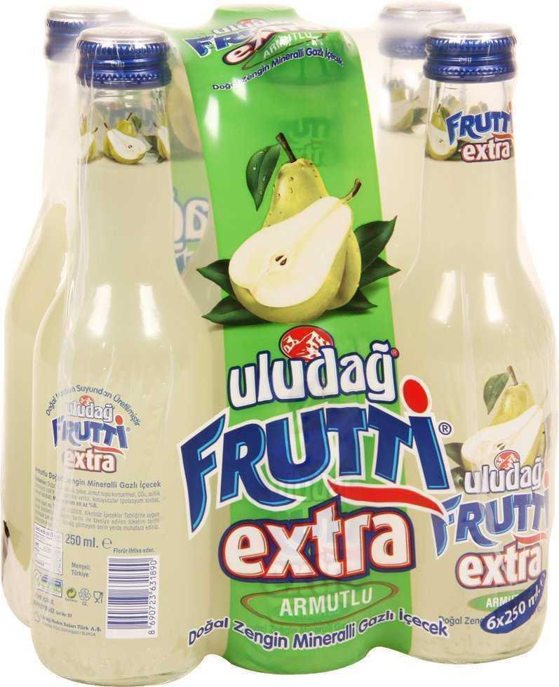 Uludağ Frutti Extra Armutlu 250 Ml 6’lı Şişe