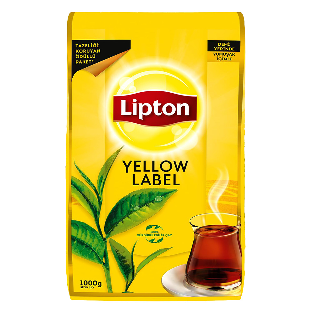 Lipton Yellow Label Siyah Çay 1000 Gr