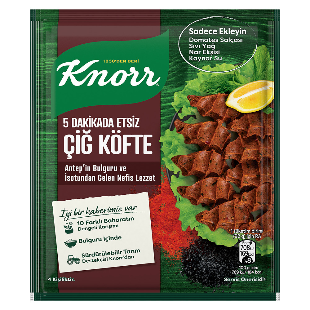 Knorr Çiğ Köfte Seti 120Gr
