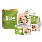 Sasu Jalapeno Biber Soslu Ton 2*160 Gr 