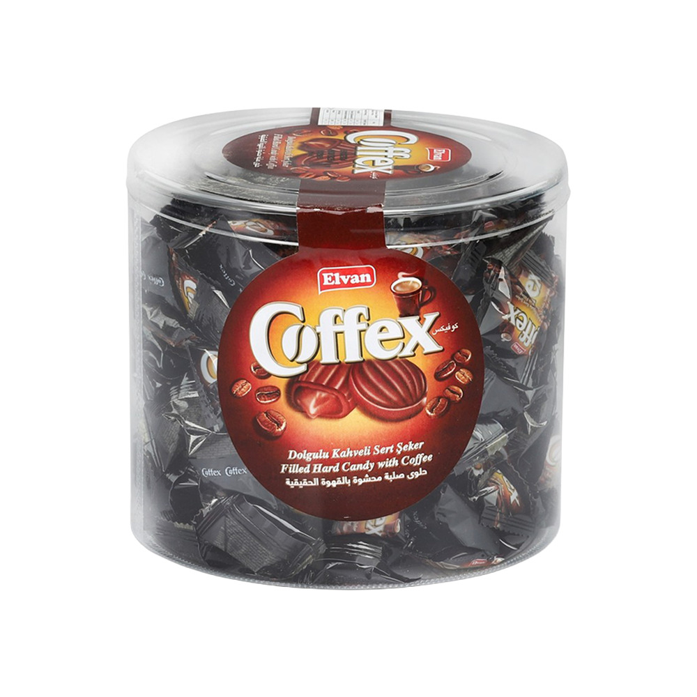 Elvan Coffex Kahve Dolgulu Şeker 800 Gr