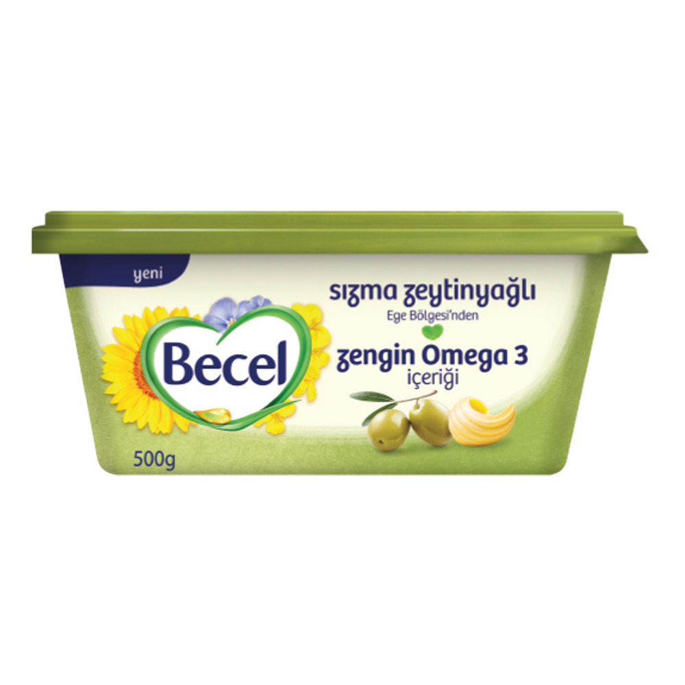 Becel Zeytinyağlı Margarin 500 Gr Kase .