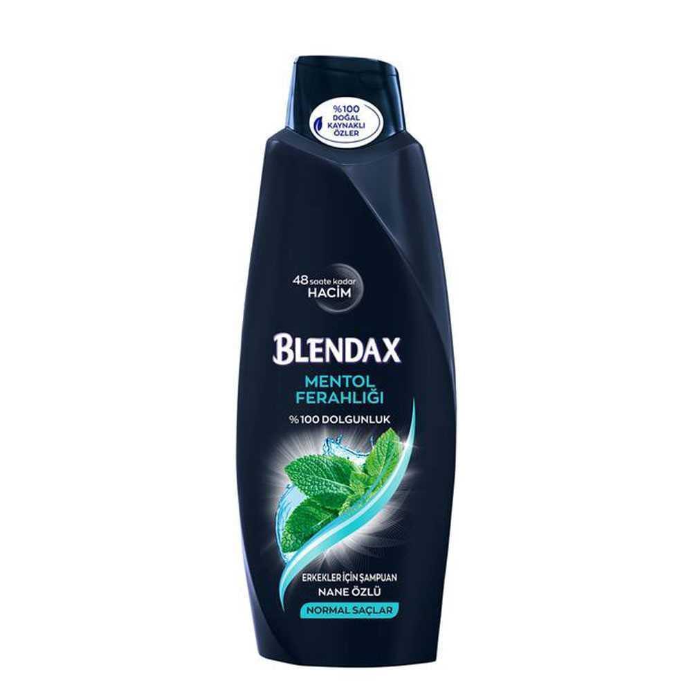 Blendax Men Şampuan Mentol Serinliği 500 Ml .