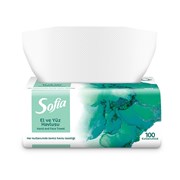 Sofia El Ve Yüz Havlusu 100'Lü