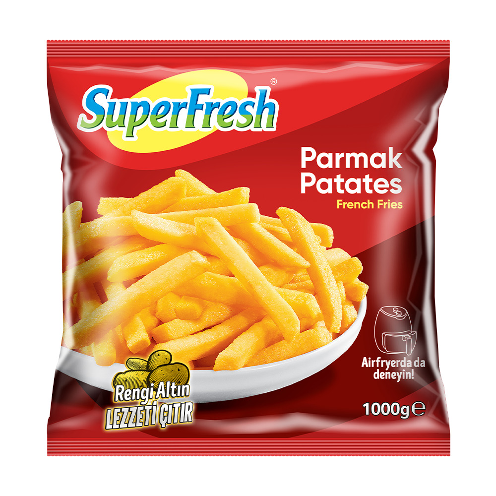 SuperFresh Parmak Patates 1000 Gr