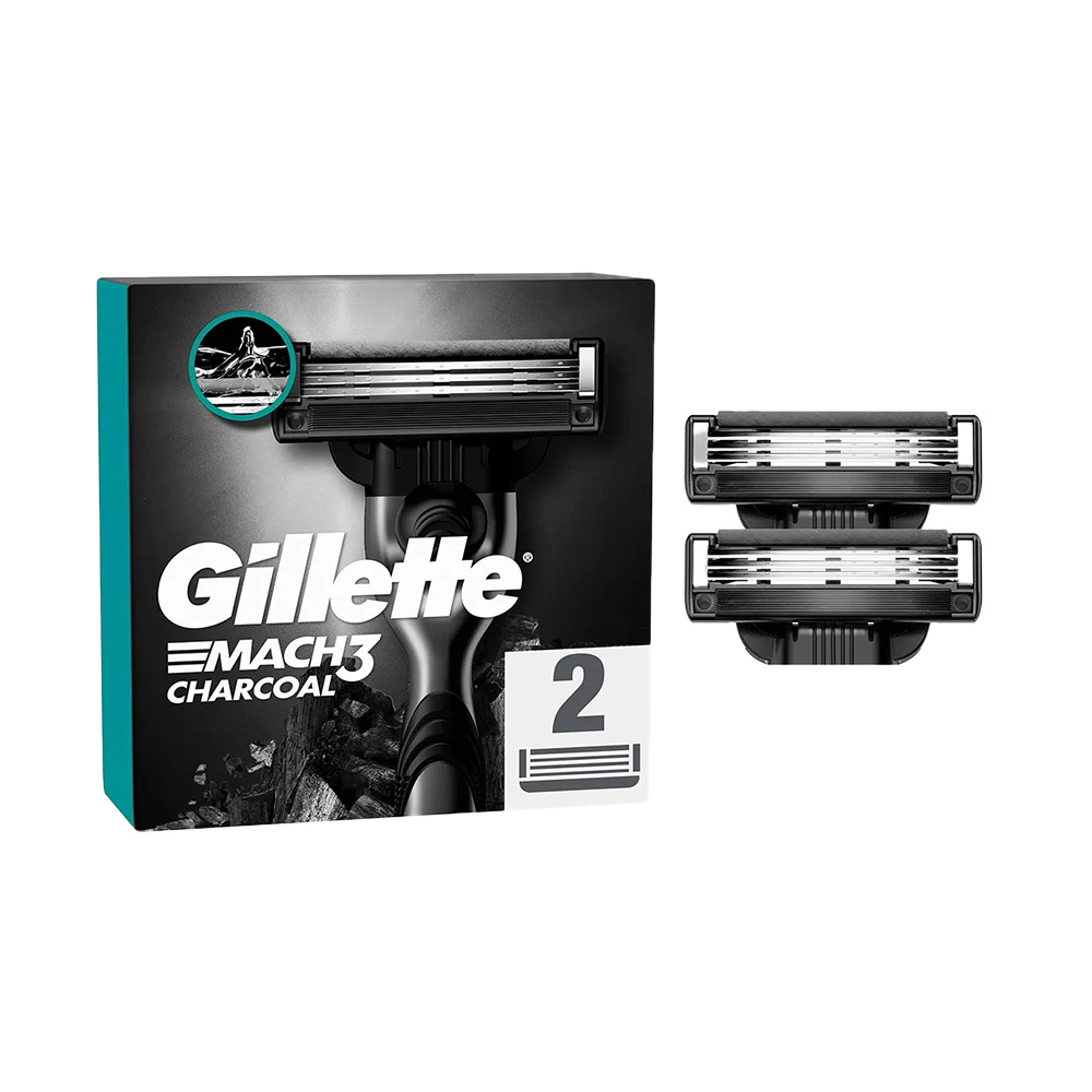 Gillette Charcoal 2'li Yedek Bıçak