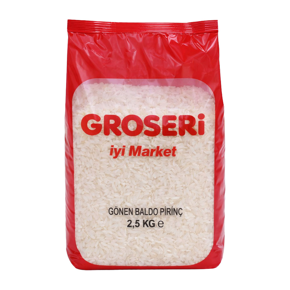 Groseri Gönen Baldo Pirinç 2,5 Kg.