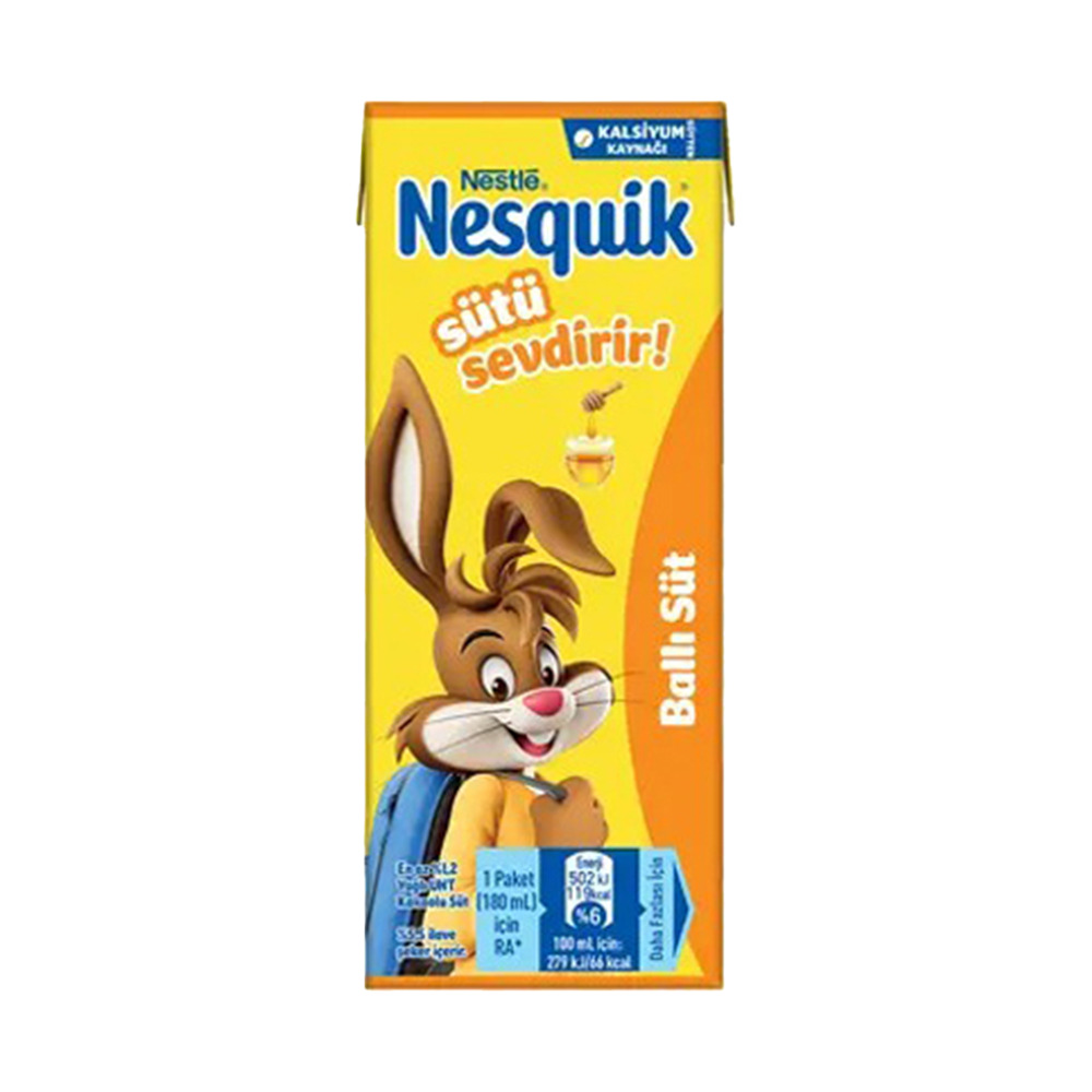 Nestle Nesquik Sut 180 Ml Ballı