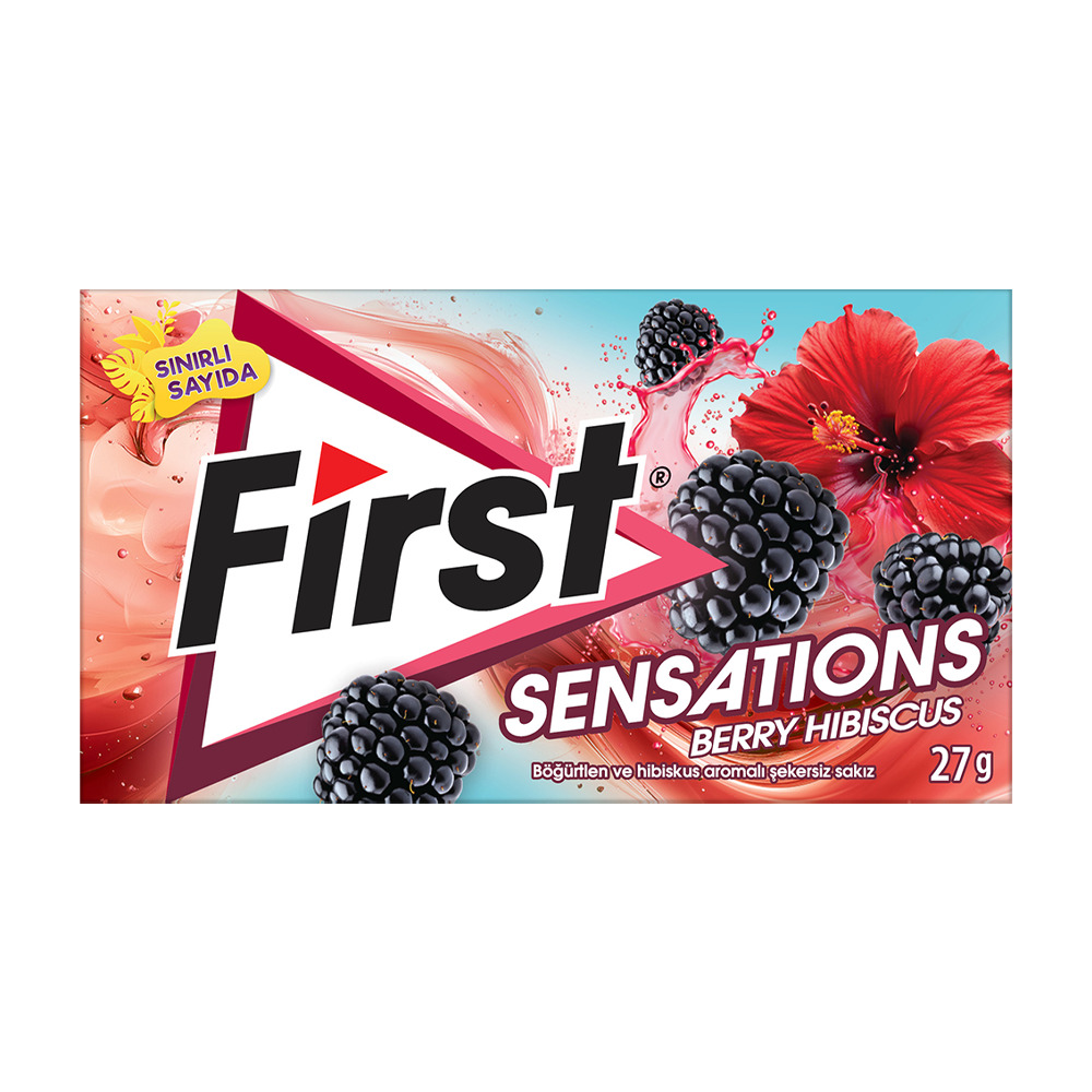 First Sensatıons Sakız 27 Gr Berry Berry Hıbıscus