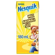 Nestle Nesquik Muz Süt 180Ml .