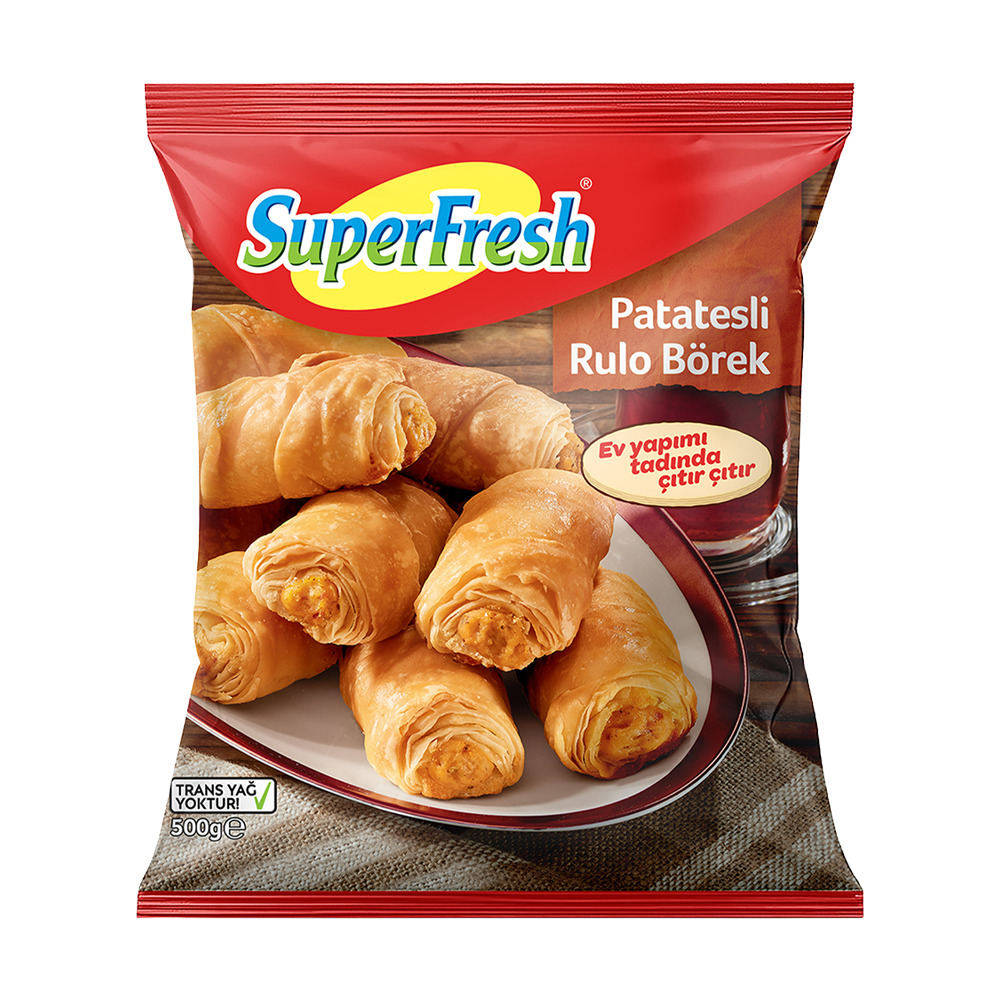 Süper Fresh Rulo Borek 500Gr Patatesli