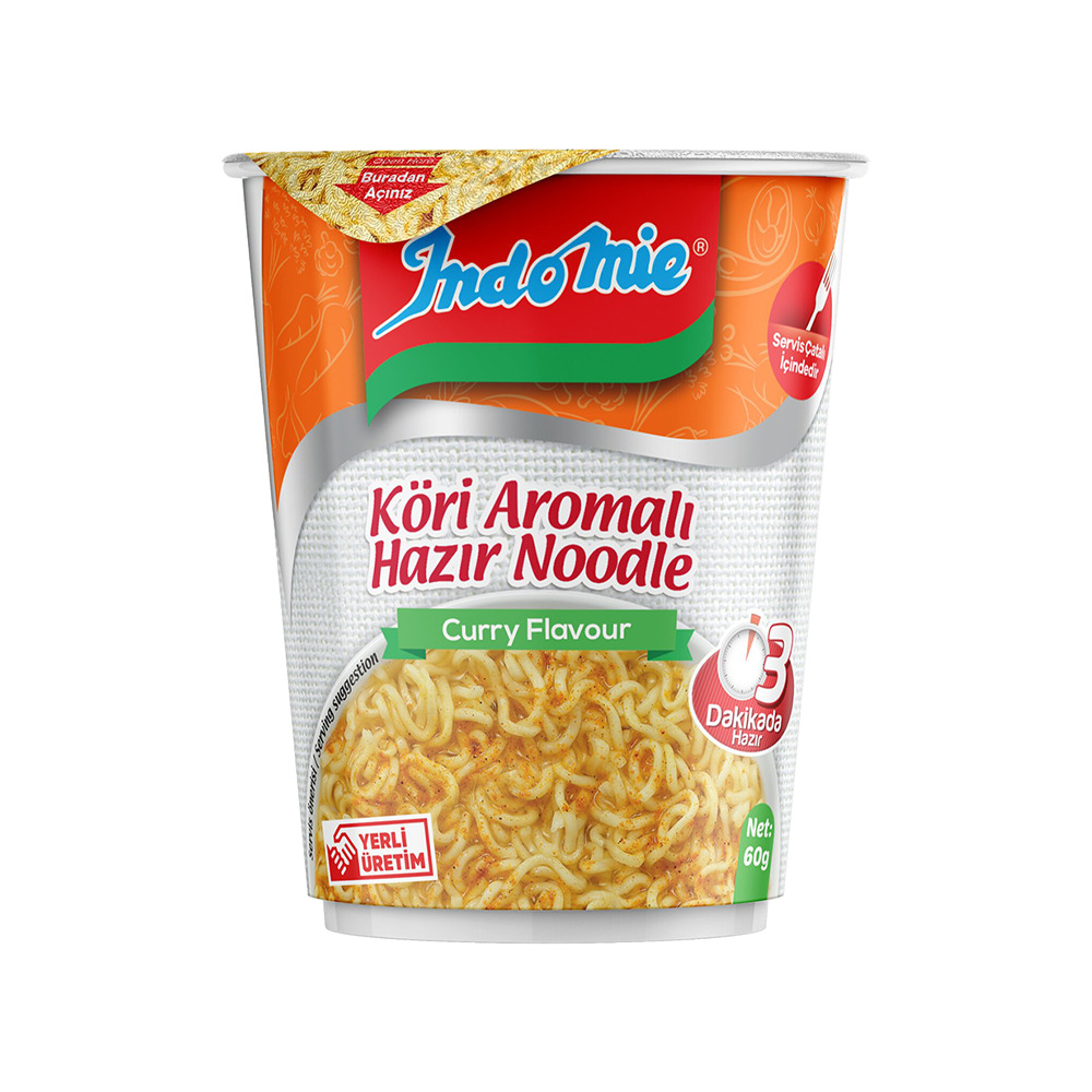 İndomie Noodle 60 Gr Körili Bardak