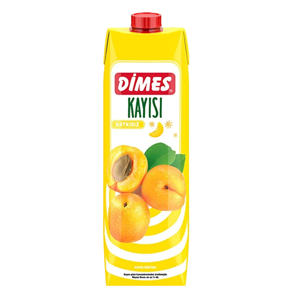 Dimes Kayısı Nektarı 1LT