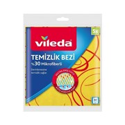 Vileda %30 Mikrofiber Temizlik Bezi 5'li Paket