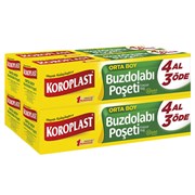 Koroplast Buzdolabı Poşeti Orta Boy 4 Al 3 Öde