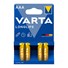 Varta Longlife AAA İnce Pil 4’lü