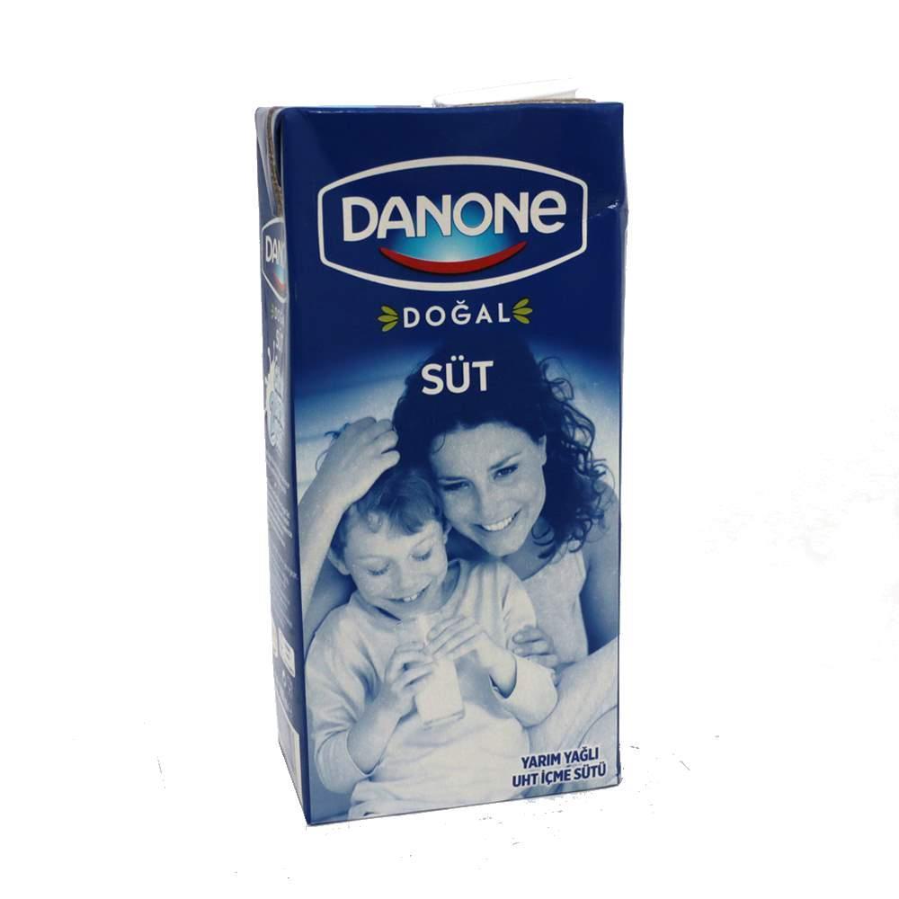 Danone Süt Yarım Yağlı 1000 Ml