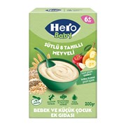Hero Baby Bebe Mama 200G Sütlü Meyveli 8 Tahıllı