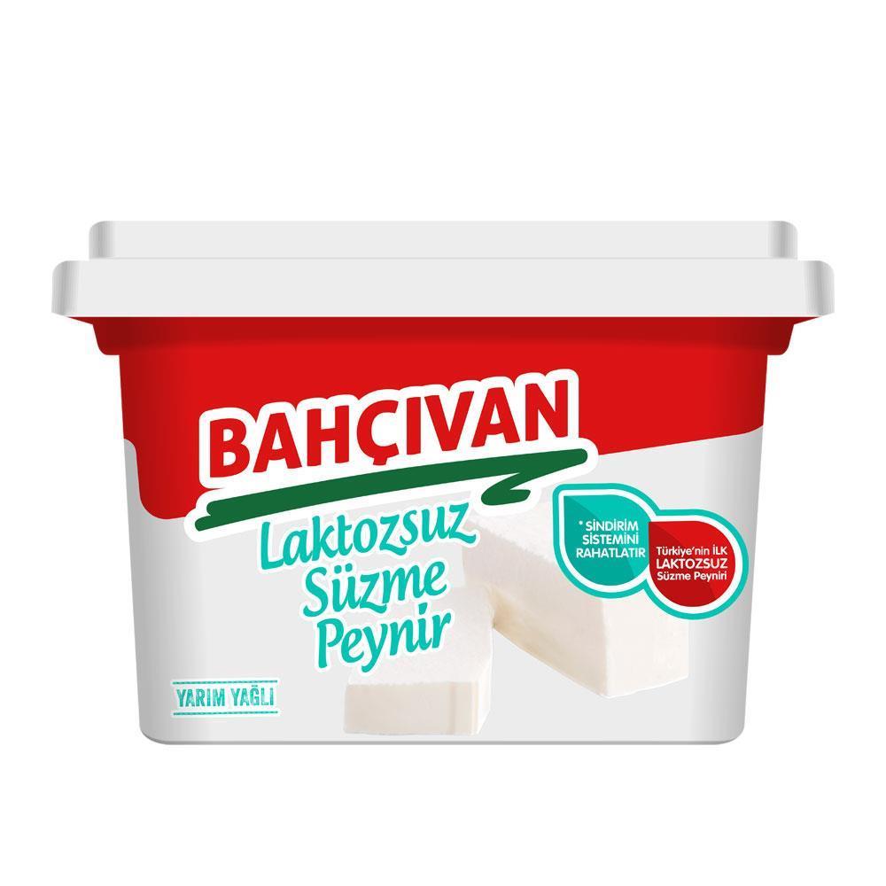 Bahçıvan Laktozsuz Süzme Peynir 500G Yarım Yağlı 
