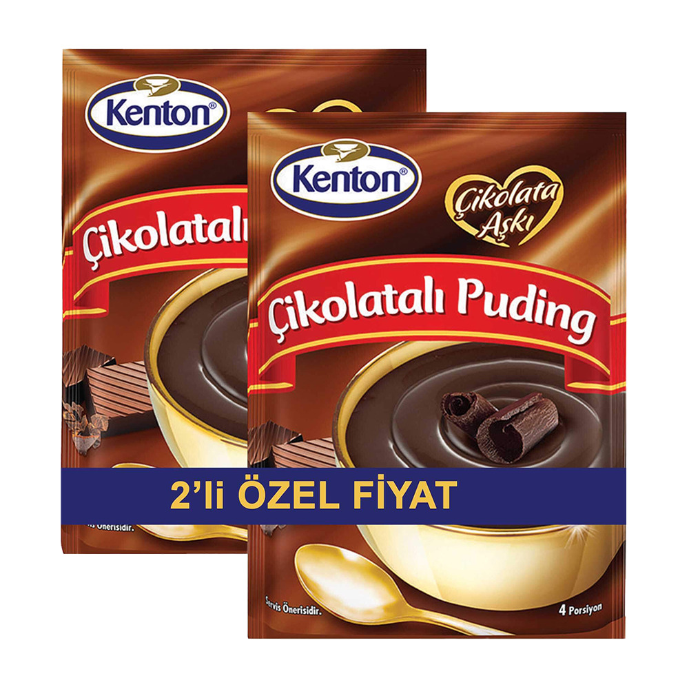 Kenton Çikolatalı Puding 2*100Gr 