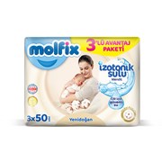 Molfix Islak Havlu 3X50 Li Yenidoğan İzotonik Sulu