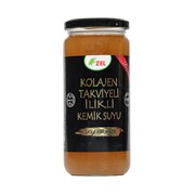 Zel Kolojen Takviyeli İlikli Kemik Suyu Cam Kavanoz 480 Ml