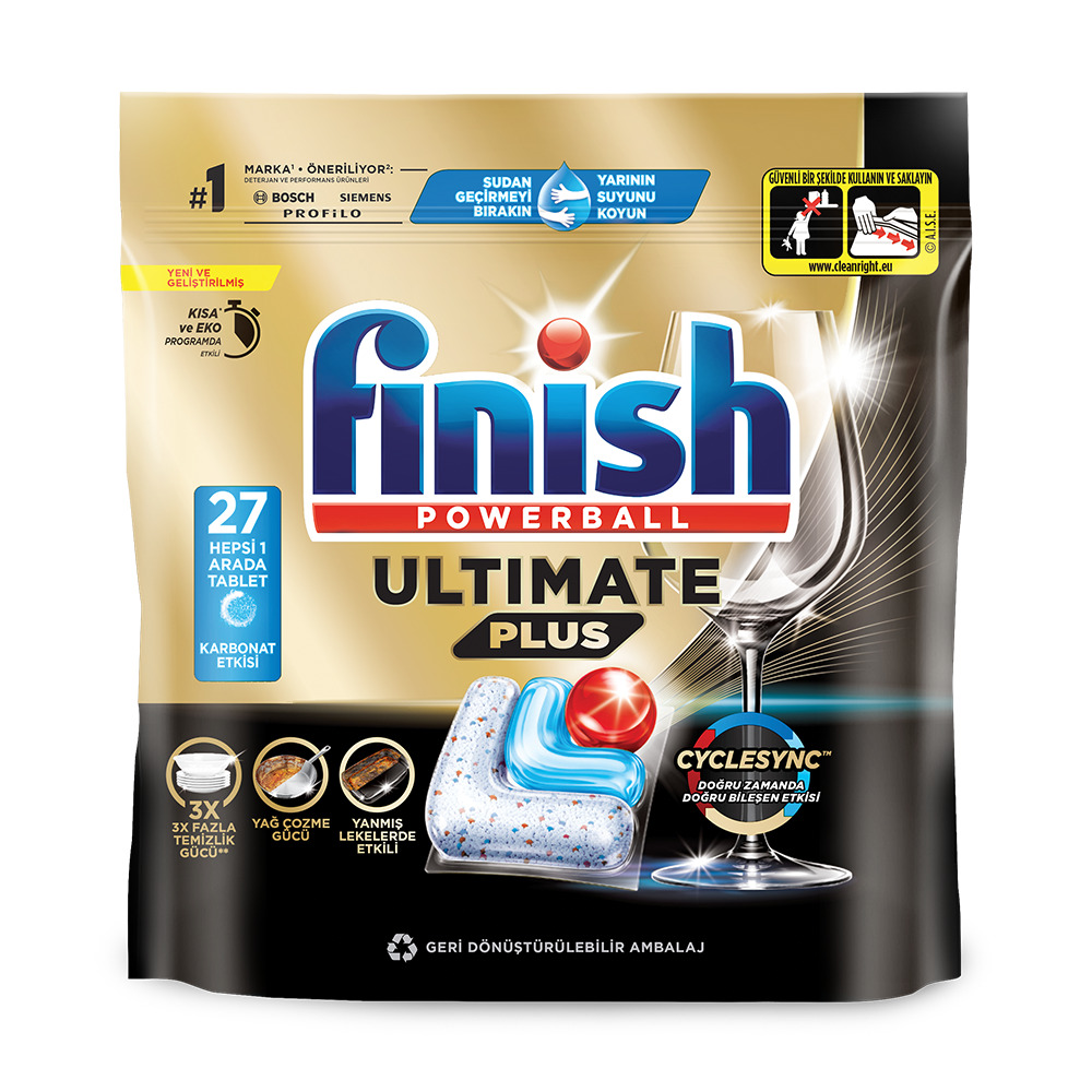 Finish Ultımate Plus 27 Li Kapsül