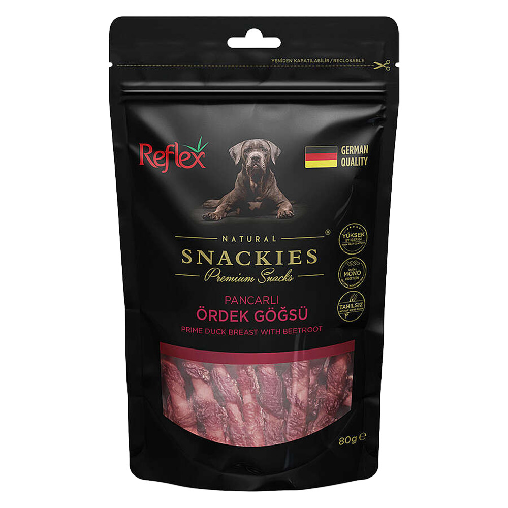 Reflex Snackies Pancarlı Ördek Göğsü 80Gr