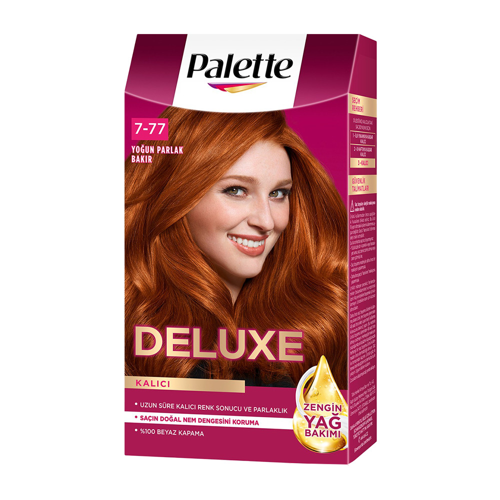 Palette Deluxe Set Boya 7-77 Yoğun Parlak Bakır 50 Ml.