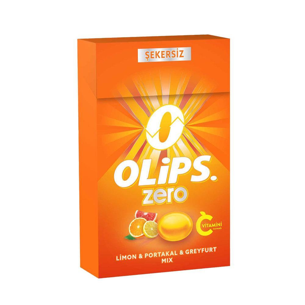 Olips Zero Şeker 28Gr Limon&Portaklak Greyfurt